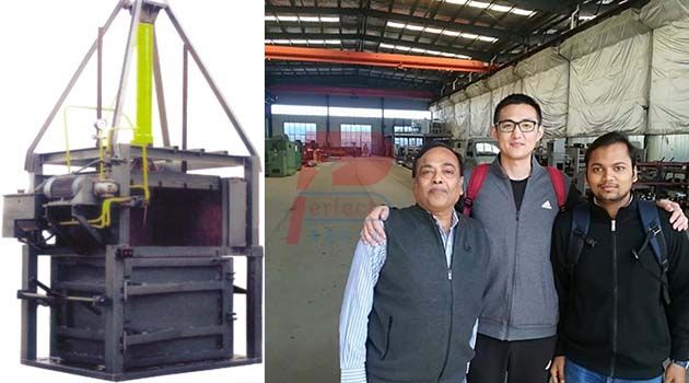 waste paper pressing machine