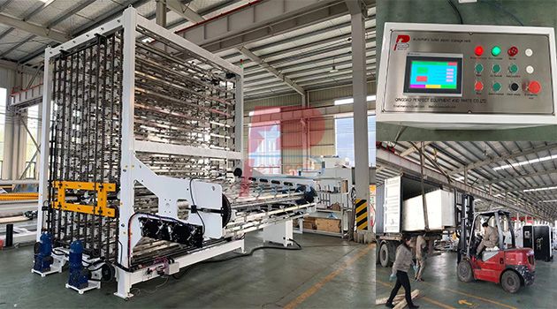 toilet rolls machine