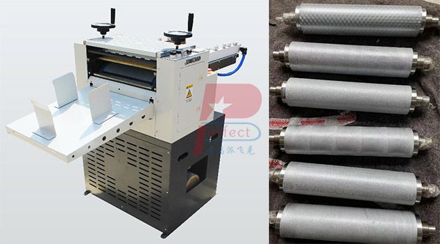 cardboard embossing machine