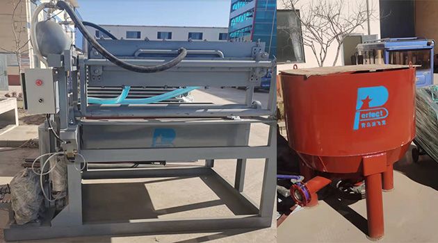 mini egg tray machine