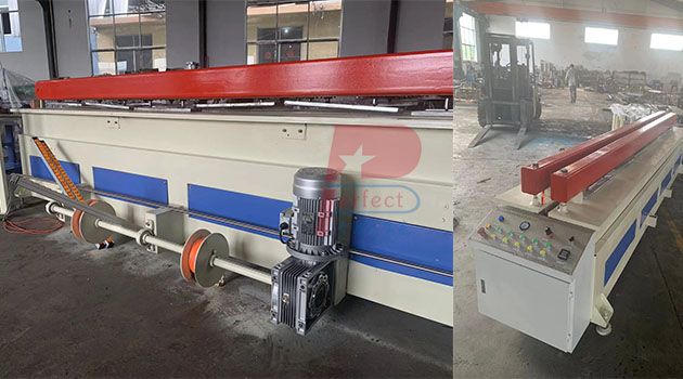 plastic sheet hot melt welding machine