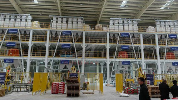 NIPPON Four Lines for Tile Adhesive and Skim Coat