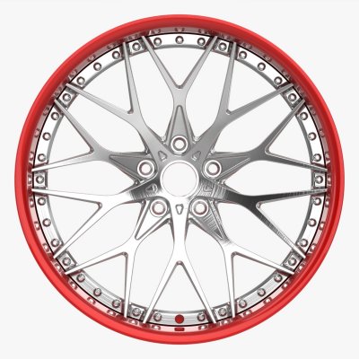 Luxury 2pcs forged wheels