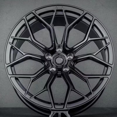Lamborghini customized 19" 20" 21" 22" 23" inch piano black forged wheels