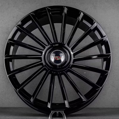 Piano black monoblock 23 24 inch forged Cadillac wheels