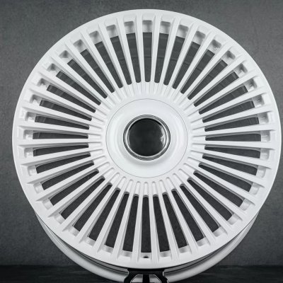 land rover custom white 23 24 inch wheels