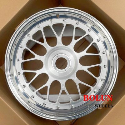Lamborghini Huracan Polished brushed 20 inch 2 pieces forged car wheels
