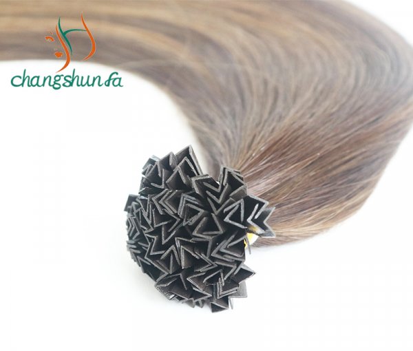 V Tip hair extensions