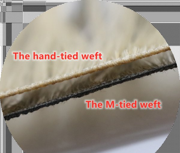 M-tied weft