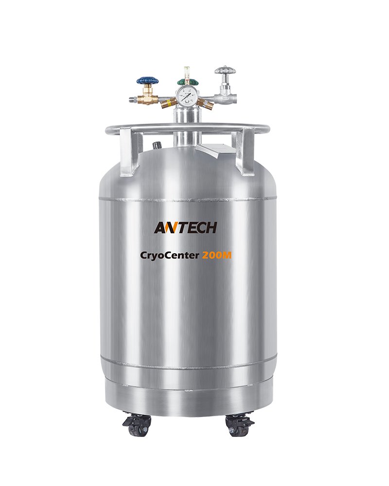 LN2 supply container, Self-pressurization