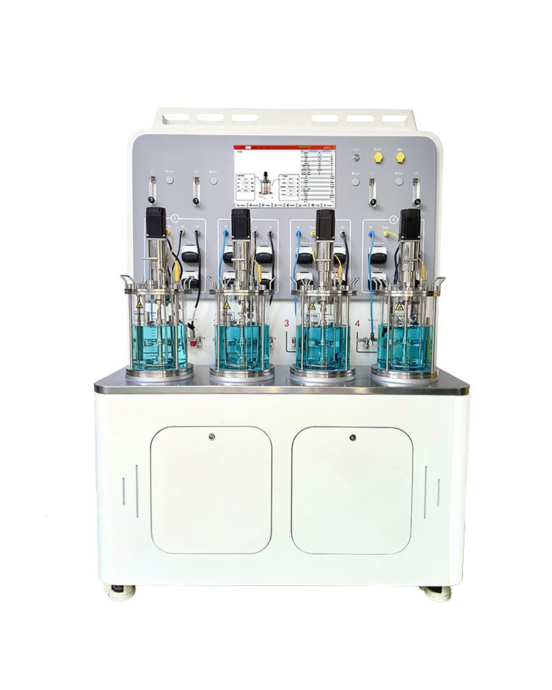 Biorreactor microbiano Recipiente de vidrio