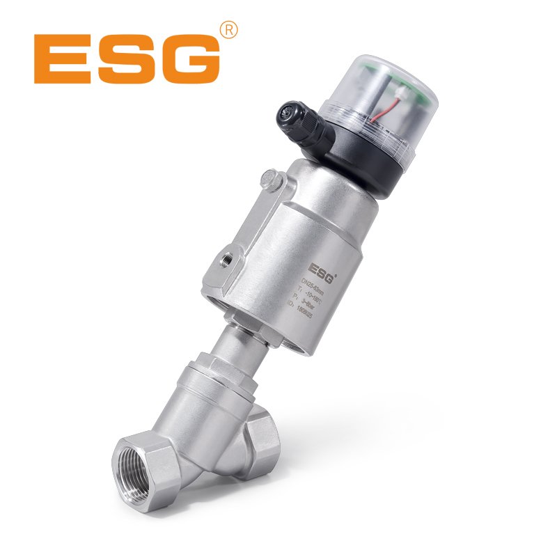 100 Series Pneumatic Angle Seat Valve-859