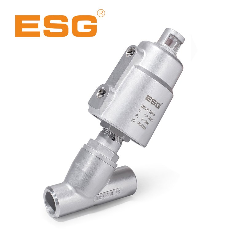 100 Series Pneumatic Angle Seat Valve-854