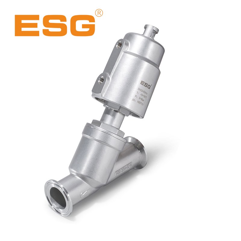 100 Series Pneumatic Angle Seat Valve-855