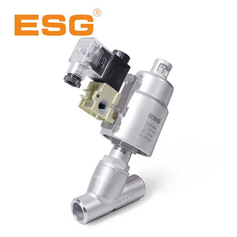 100 Series Pneumatic Angle Seat Valve-856