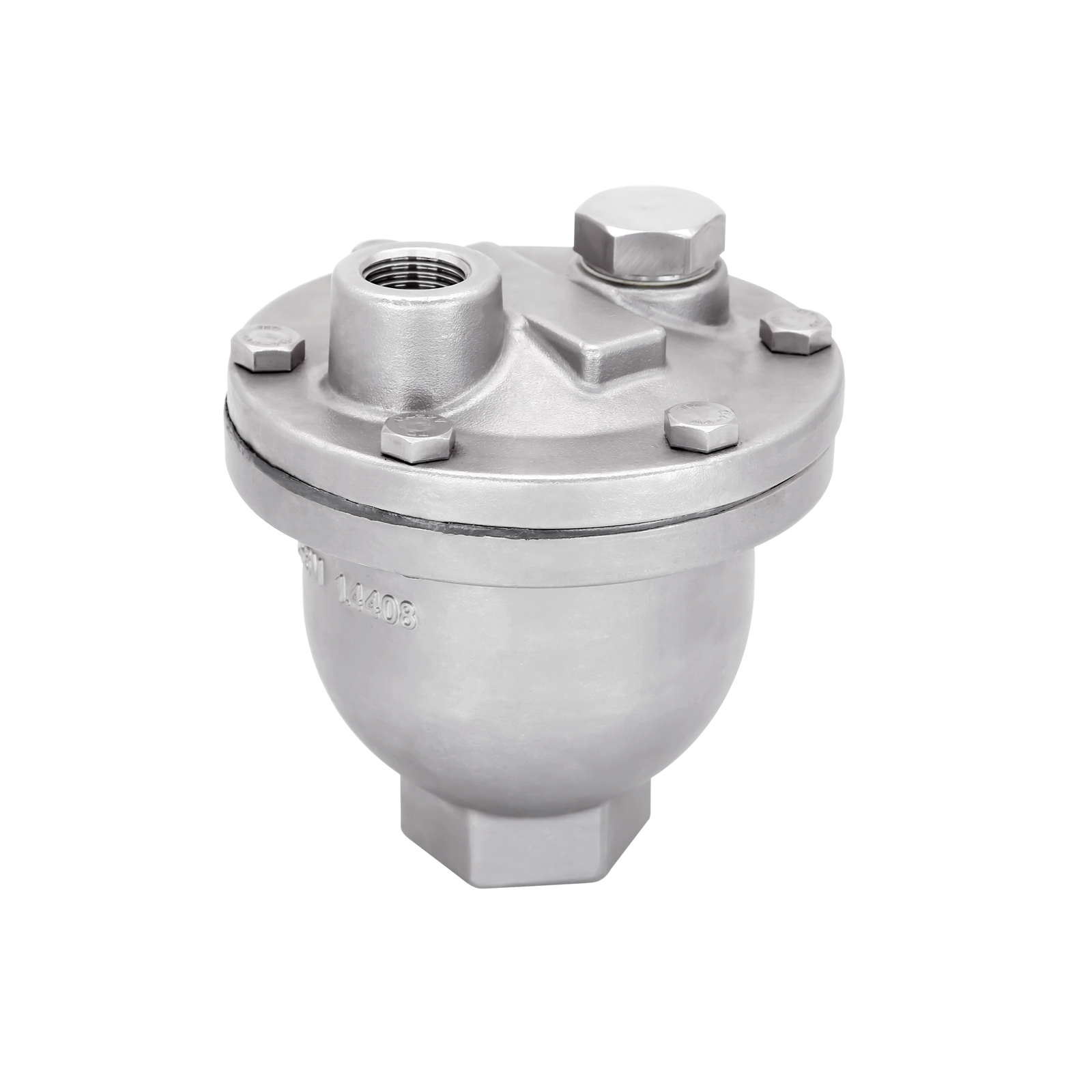 104 Series Twopiece Pneumatic Proportional Control Angle Seat Valve