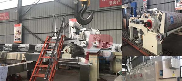 1880 corrugated paper craft paper production line is under production as planned