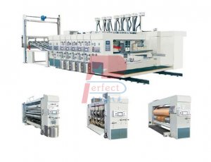 Automatic Corrugated Carton Box Printing Die Cutting Machine