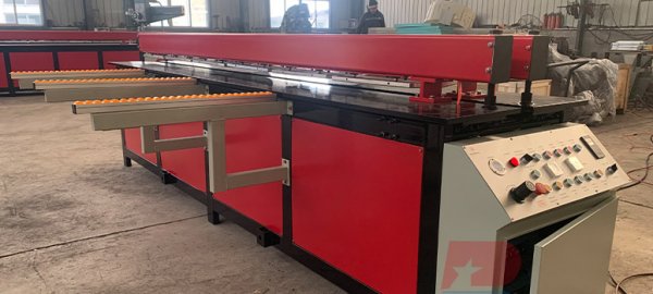3 meters button control automatic plastic sheet welding machine popular in Russia finished shipment