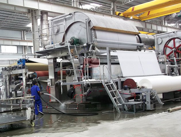 Máquina para fabricar papel tisú  - 8