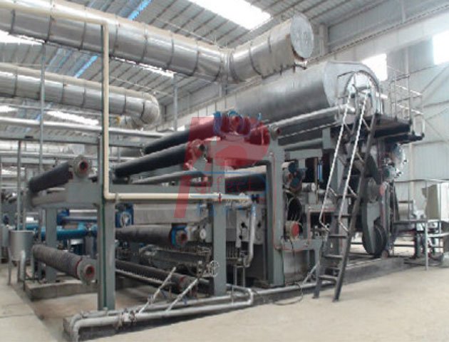 Máquina para fabricar papel higiénico de alta velocidad con forma de media luna 2850 - 8