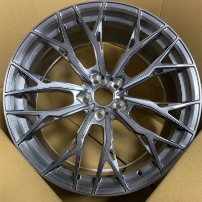 Dark brushed 20*8.5 20*9.5 forged car wheels china