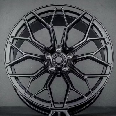  Lamborghini customized 19" 20" 21" 22" 23" inch piano black forged wheels