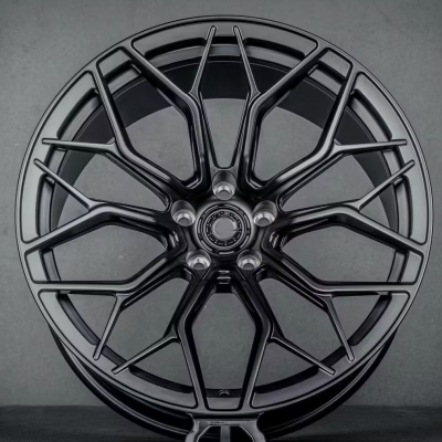  Lamborghini customized 19" 20" 21" 22" 23" inch piano black forged wheels (1)