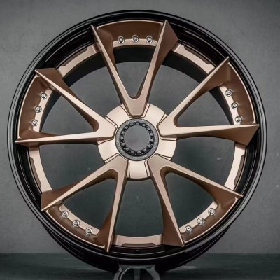 Aston Martin customized 2 pieces aluminum forged car wheels rims