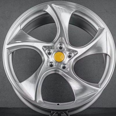 Brushed 16" 17" 18" 19" 20" 21" 22" 23" 24" Monoblock Ferrari 458 car wheels (3)