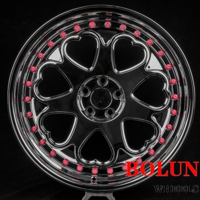 Chrome Toyota 18-24 inch I love you forged heart wheels rims