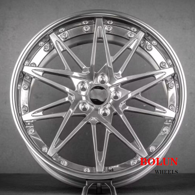 Toyota Alphard polished 18 19 20 21 22 23 24 inch forged car wheels (1)