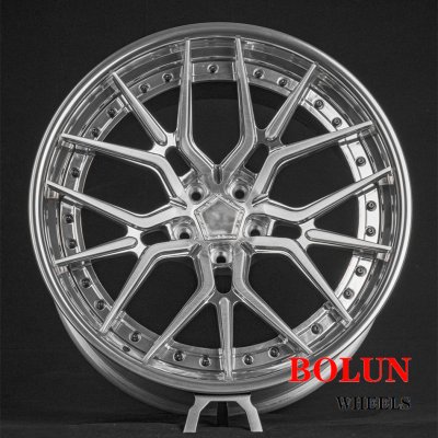 BMW M3 3 pieces 6061-T6 aerospace aluminum 20*9.5 20*11.5 forged car wheels