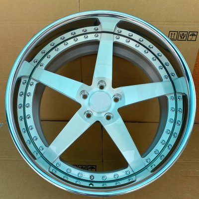 Corvette 22*9.5 22*12 custom brushed polished 2pcs forged wheels