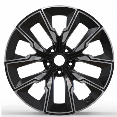 BMW OEM 20 21 inch black machined face car alloy wheels rims (1)