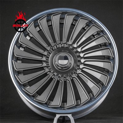 2 pieces 22 23 24 inch customized forged car rims