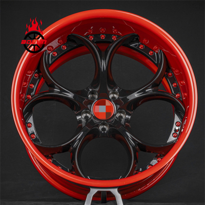 deep lip 2 pieces custom forged car wheels (1)