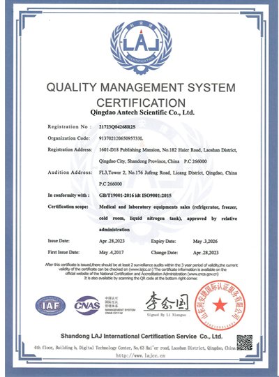 ISO9001 ANTECH